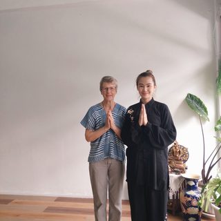 Student session with Master Julie