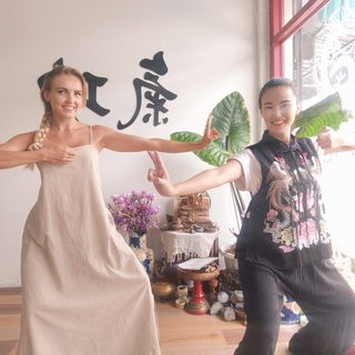 Student session with Master Julie