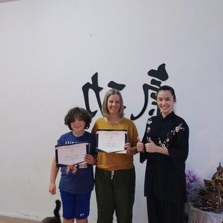 Student session with Master Julie